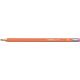 Μολύβι γραφίτη Stabilo 160/03 2B με γόμα orange